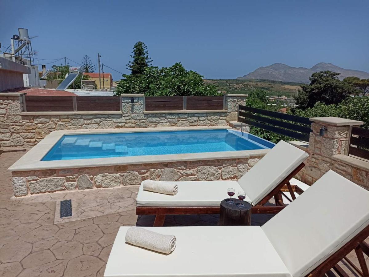 Villa Estia à Plátanos Extérieur photo